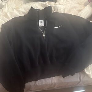 Nike Black Quarter-Zip Pullover